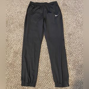 Nike Dry Fit joggers, black, size Medium